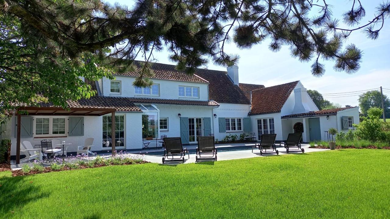 Au Clos d'Amande Bed and Breakfast Lasne Exterior foto